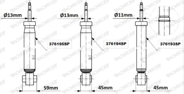 AMORTYZATOR AUDI, VOLKSWAGEN