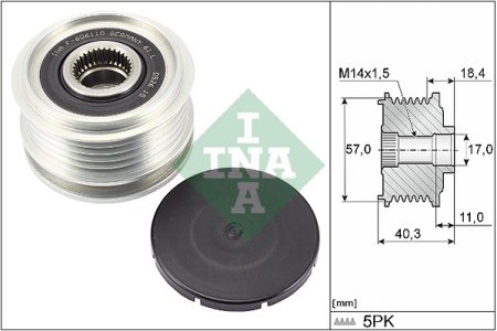 SPRZĘGŁO ALTERNATORA KIA INA 535029510 373212A700