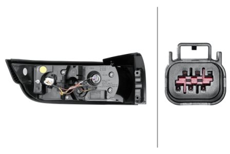 LAMPA TYLNA LAND ROVER