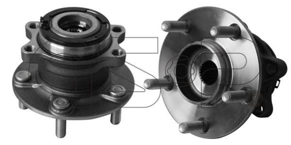 Łożysko. zestaw naprawczy piasty MITSUBISHI GSP 9325030 1609910580