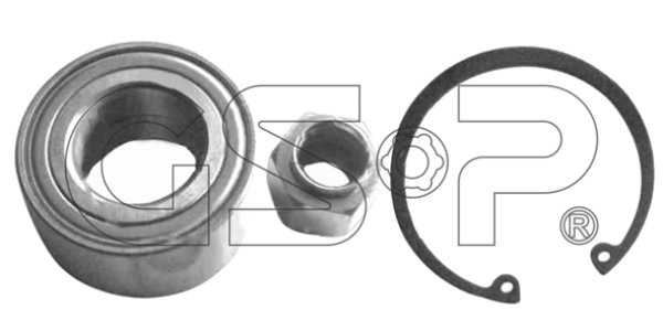 ŁOŻYSKO, ZESTAW NAPRAWCZY GSP GK3554A 335032 CITROËN