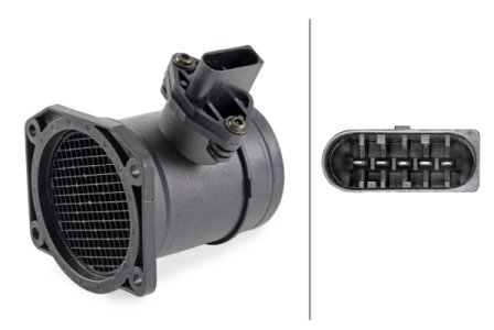 PRZEPLYWOMIERZ POWIETRZA HELLA 8ET358095051 06B133471 AUDI VW