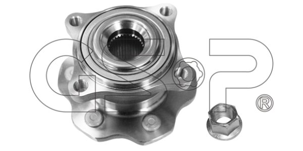 ŁOŻYSKO, ZESTAW NAPRAWCZY PIASTY NISSAN