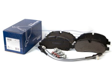 KLOCKI HAMULC. FORD TRANSIT  13- PRZÓD