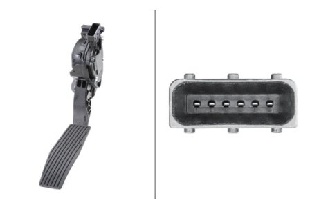 CZUJNIK POŁOŻENIA PEDAŁU GAZU HELLA 6PV 009 765 711 13252702 CHEVROLET OPEL