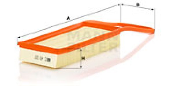 Filtr powietrza BMW X5 X6 MANN-FILTER C49001