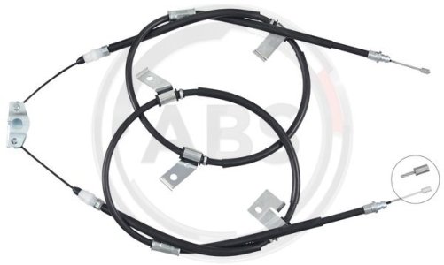 LINKA HAMULCA RĘCZNEGO OPEL ADAM  13-