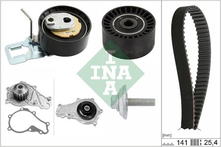 ZESTAW ROZRZĄDU Z PASKIEM + POMPA WODY INA 530069830 1872497 FORD