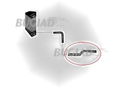 PRZEWÓD INTERCOOLERA AUDI A4