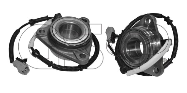 ŁOŻYSKO, ZESTAW NAPRAWCZY PIASTY GSP 9245021 4143108001  SSANGYONG