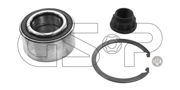 ŁOŻYSKO, ZESTAW NAPRAWCZY PIASTY PEUGEOT