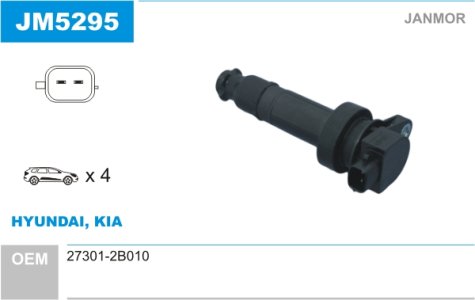 CEWKA ZAPŁONOWA HYUNDAI KIA