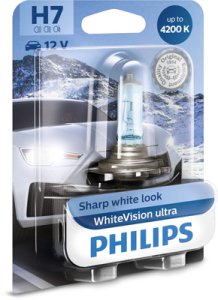 ŻARÓWKA H7 55W WHITE VISION ULTRA 1 SZT