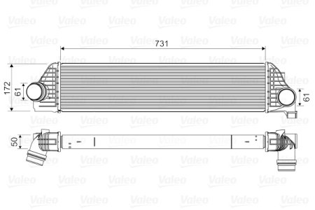 INTERCOOLER VALEO 818561 4420575
