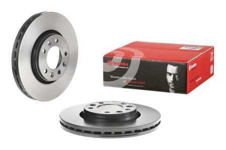 TARCZA HAMULCOWA BREMBO 09.A422.11 FIAT SCUDO  07- PRZÓD