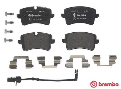 Klocki hamulcowe BREMBO P85150 4G0698451A AUDI A6  11- TYŁ