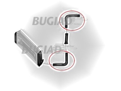 PRZEWÓD INTERCOOLERA FORD FOCUS II, C-MAX