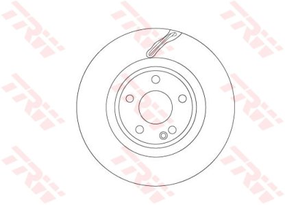 TARCZA HAMULC. INFINITI Q30  15- PRZÓD