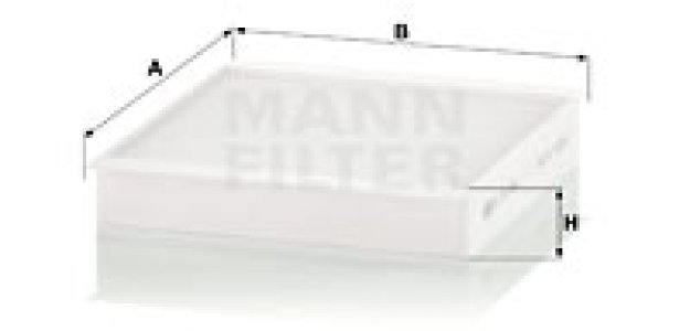 FILTR POWIETRZA KABINOWY DB MANN-FILTER CU19014