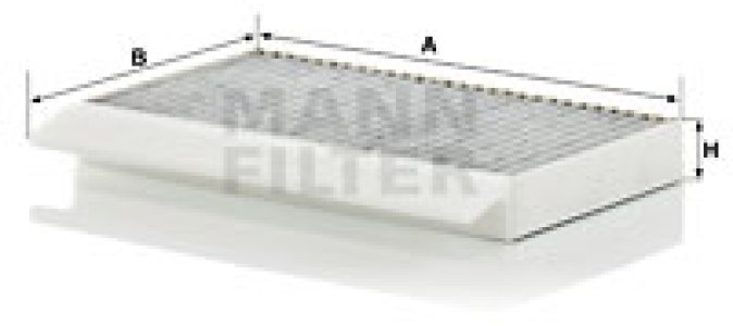 FILTR POWIETRZA KABINOWY DB MANN-FILTER CUK27021 2 CUK270212