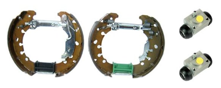 Szczęki hamulcowe +cylinderki BREMBO K59046 93189993 (ZESTAW)