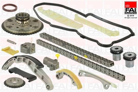ZESTAW ŁAŃCUCHA ROZRZĄDU FAI AutoParts TCK42CRD10 13028EB70A NISSAN