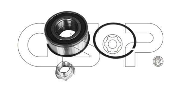 ŁOŻYSKO, ZESTAW NAPRAWCZY PIASTY GSP GK3492 7701205972 RENAULT