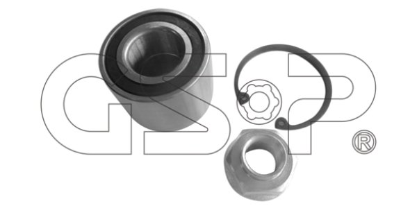 ŁOŻYSKO, ZESTAW NAPRAWCZY PIASTY NISSAN