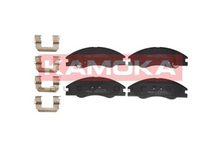 Klocki hamulcowe KAMOKA JQ101303 581012FA10 przód KIA CERATO 04