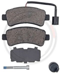 KLOCKI HAMULC. FIAT DUCATO  09- TYŁ