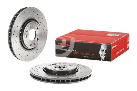 Tarcza hamulcowa BREMBO 09 B352 1X 402060003R RENAULT LAGUNA  08- PRZÓD