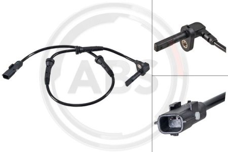 Czujnik ABS przód A.B.S. 31649 479101995R  RENAULT CLIO IV  12