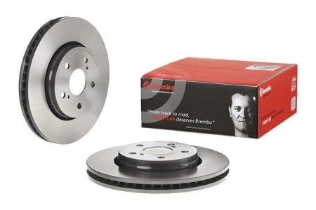 Tarcza hamulcowax BREMBO 09 D417 11 43512F4010 TOYOTA COROLLA  92-01
