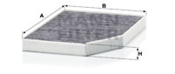 FILTR POWIETRZA KABINOWY MANN-FILTER CUK30007 CUK3020 BMW