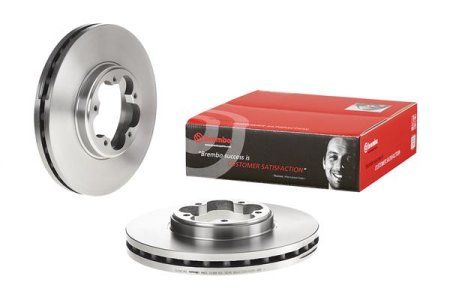 Tarcza hamulcowa BREMBO 09 C240 10 1763885 FORD TRANSIT CUSTOM  12- PRZÓD