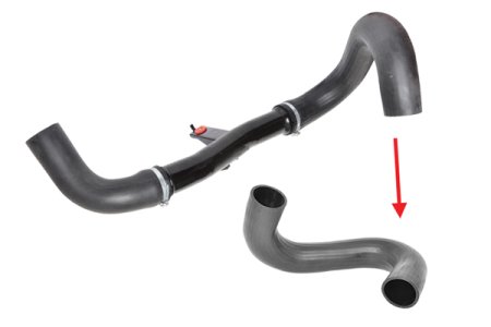 PRZEWÓD INTERCOOLERA FIAT