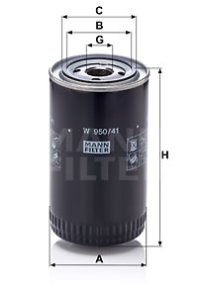 FILTR OLEJU MANN-FILTER W95041 