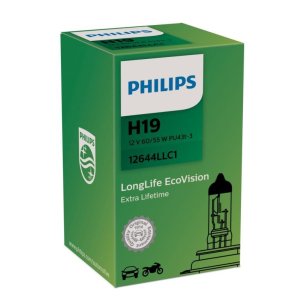 ŻARÓWKA H19 65W LONGLIFE PHILIPS 12644LLC1 H19