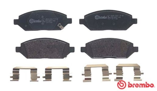 KLOCKI HAMULC. OPEL KARL  15- PRZÓD