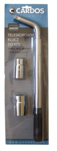 KLUCZ TELESKOPOWY DO KÓŁ 17 X 19 X 21 X 23 Cardos