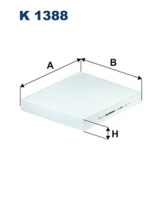 FILTR POWIETRZA KABINOWY FILTRON K1388 CU26021 VW POLO VI