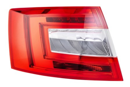LAMPA TYLNA SKODA
