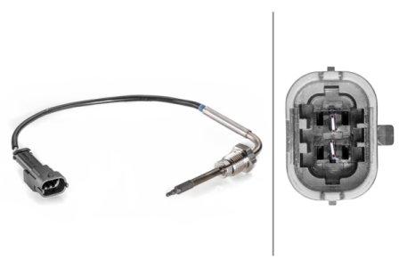 CZUJNIK TEMPERATURY SPALIN HELLA 6PT014494371 5855387 CHEVROLET OPEL SAAB