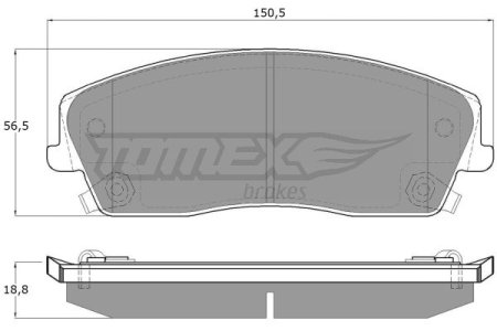 KLOCKI HAMULC. CHRYSLER 300C  04-