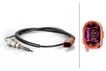 CZUJNIK TEMPERATURY SPALIN HELLA 6PT014494781 03G906088AQ VW