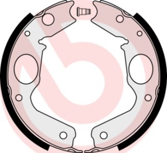 Szczęki hamulcowe BREMBO S54518 MB618916