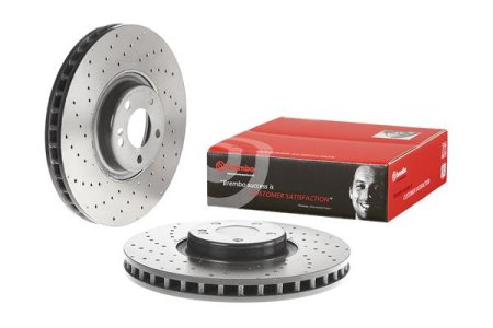 Tarcza hamulcowa BREMBO 09 D524 13 0004212312 MERCEDES W213 E-KLASA  16- PRZÓD