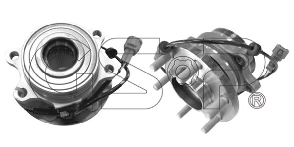 ŁOŻYSKO, ZESTAW NAPRAWCZY PIASTY NISSAN