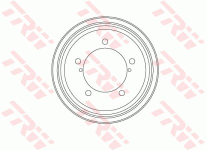 Bęben hamulcowy TRW DB4444 4351167D01 SUZUKI GRAND VITARA  98