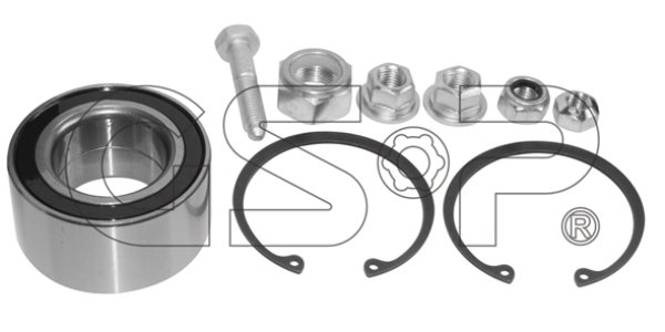 ZESTAW ŁOŻYSK GSP GK1358 191498625A P.GOLF 87-97 PASSAT 88-97 TOLEDO